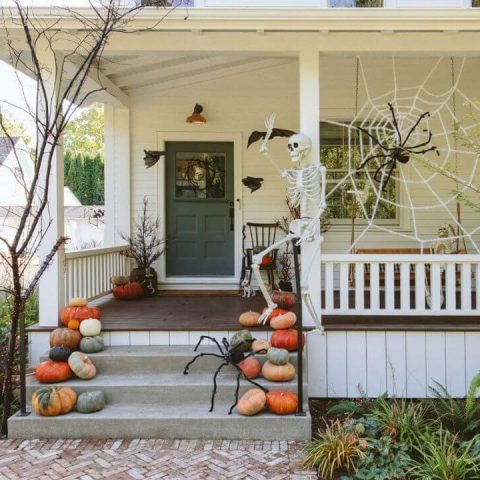 fall front porch decor ideas