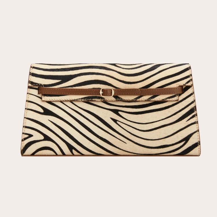 Zebra Shoulder Handbag