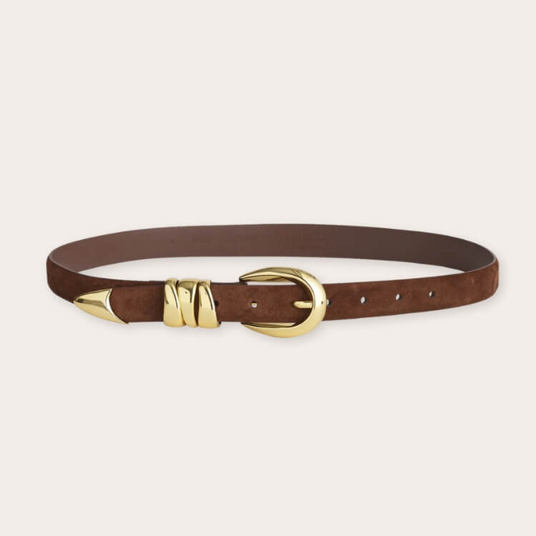 Triple Metal Keeper Belt