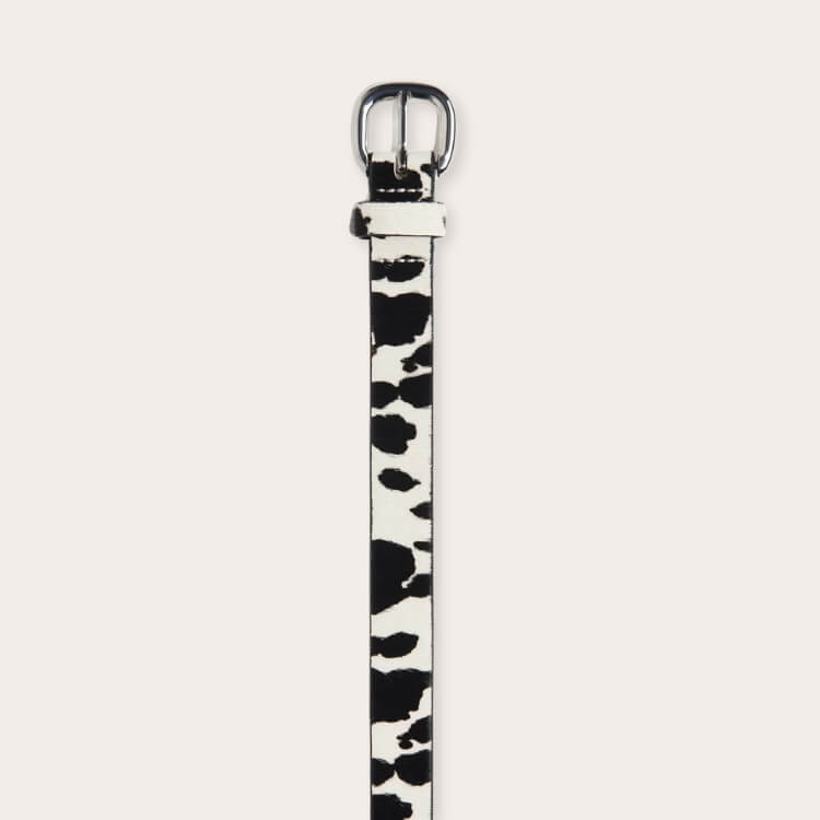 Narrow Leather Belt