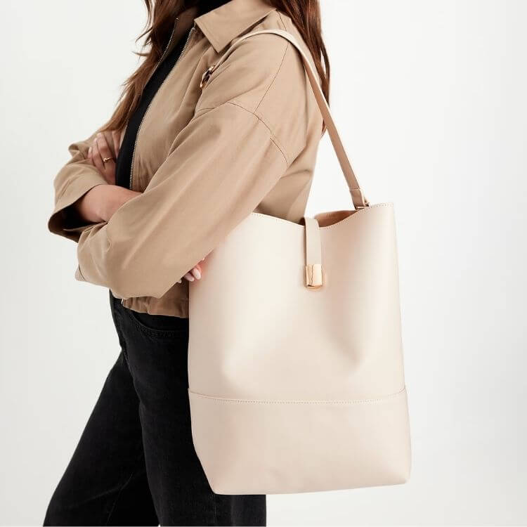 Large Preppy Bucket Bag