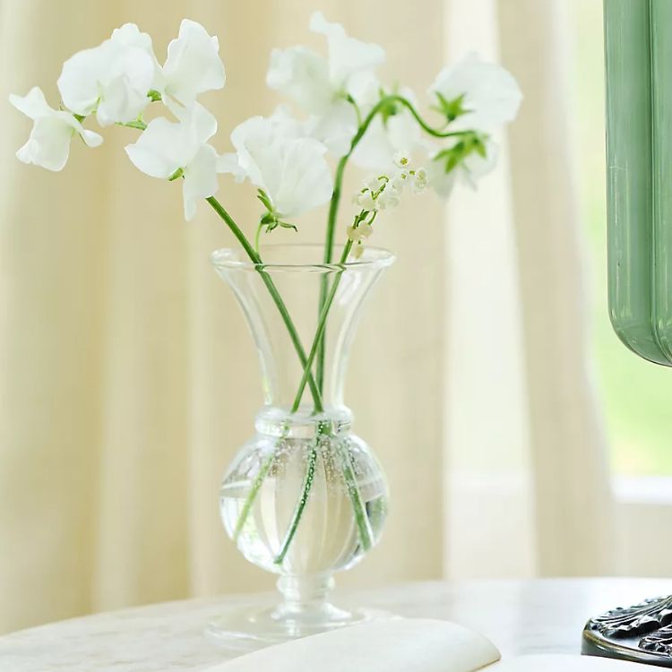 Clear Glass Bud Vase