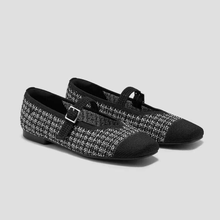 Square-Toe Mary Janes