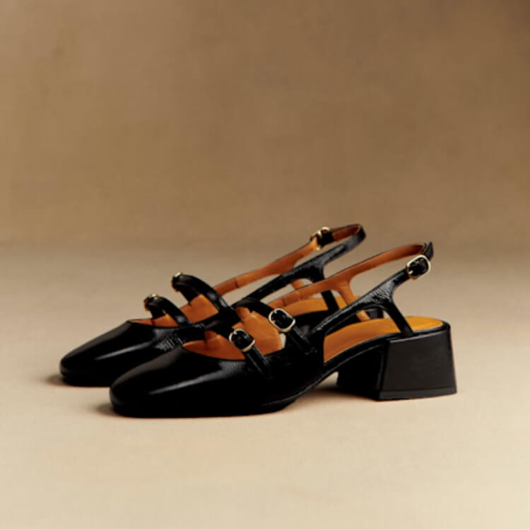 Strappy Mary Jane Heels