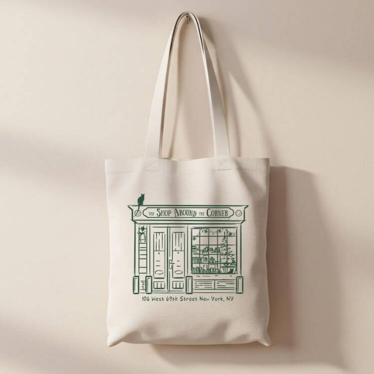Shop Around the Corner Tote Bag