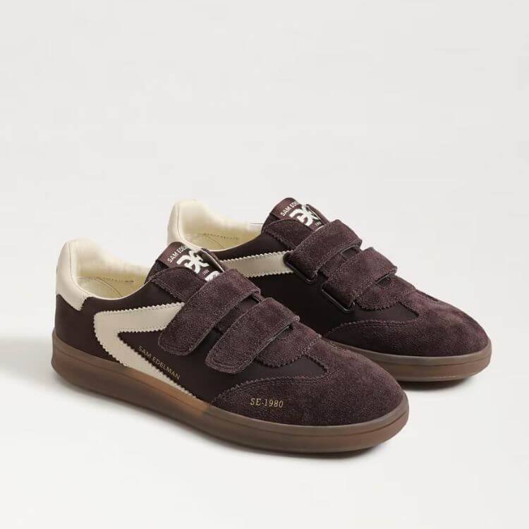 Suede Velcro Sneaker