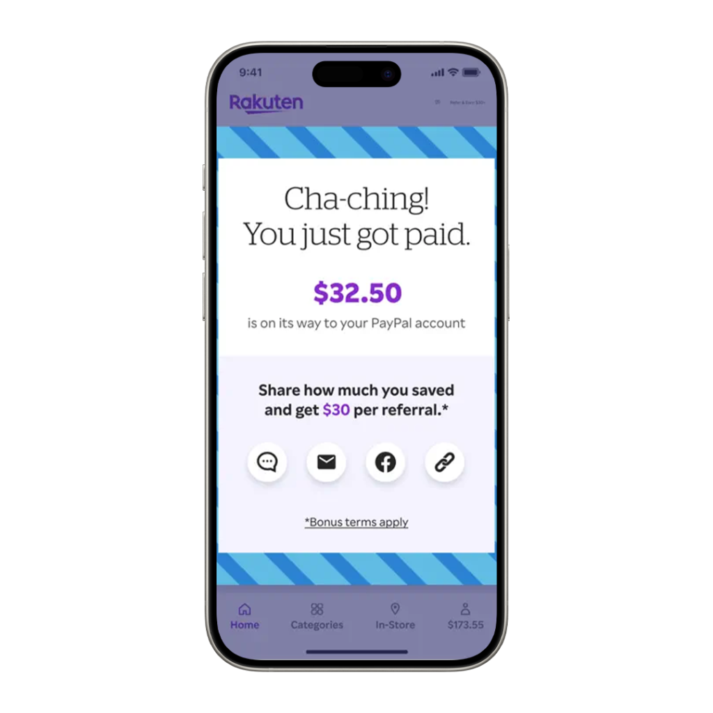 rakuten cash back app
