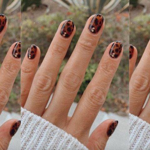 tortoise shell nails