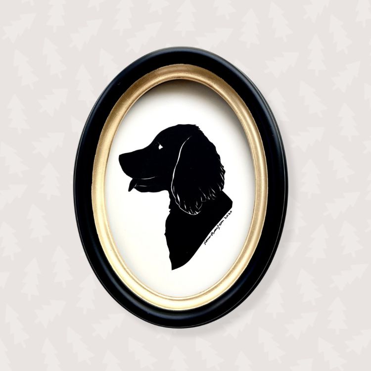 Pet Silhouette Print