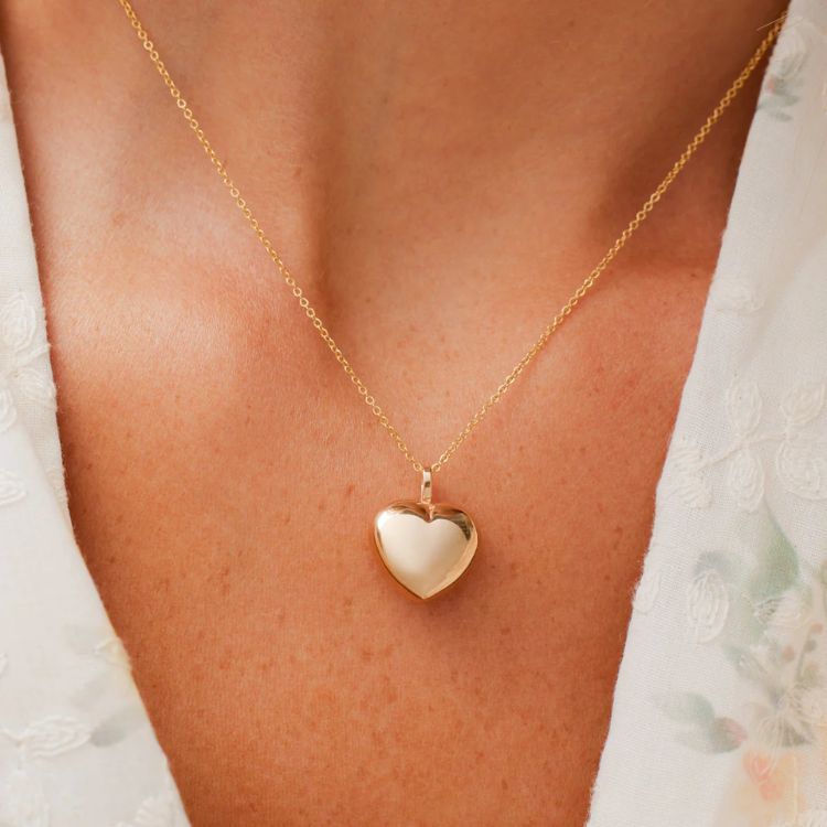 Puffy Heart Necklace