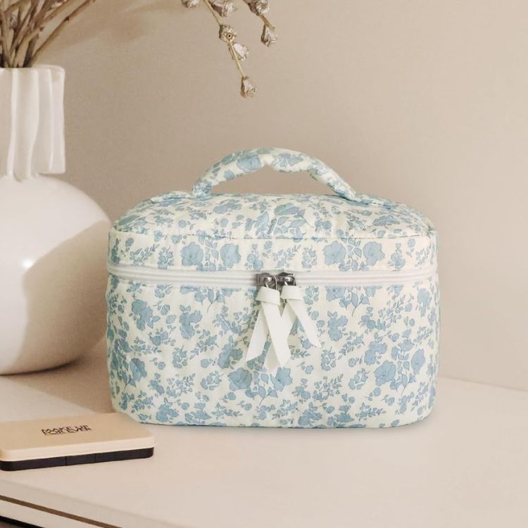 Quilted Toiletry Bag