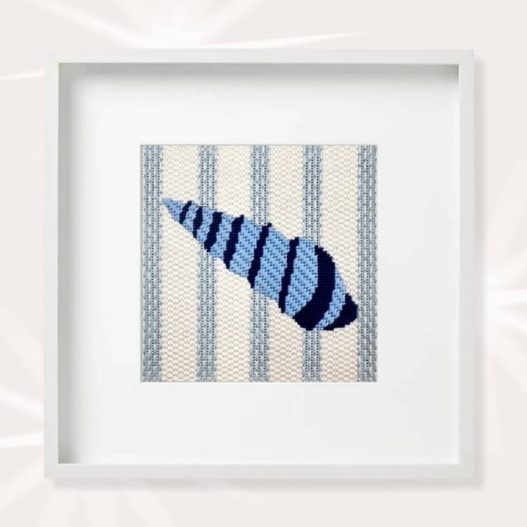 Seashore Shell Needlepoint Kit