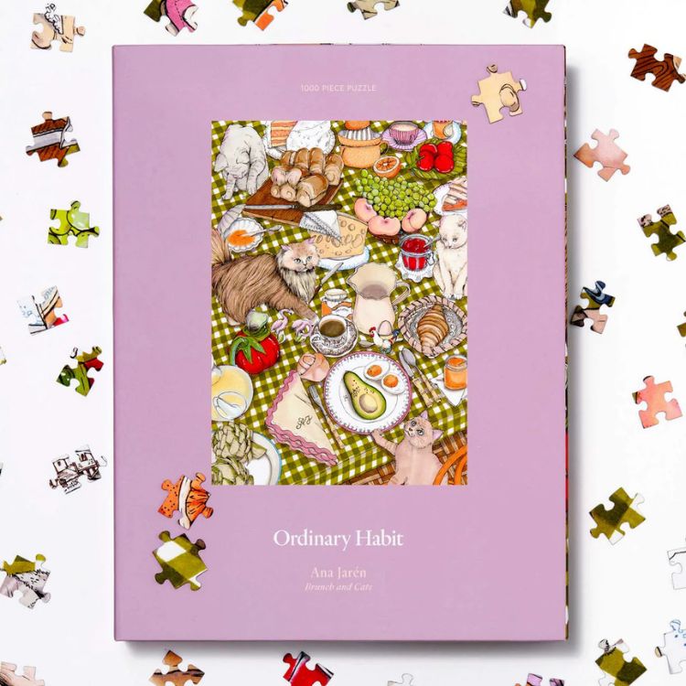 Brunch and Cats 1000-Piece Puzzle