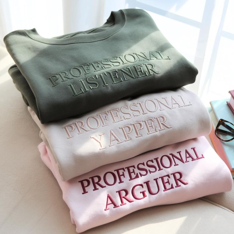 Embroidered Sweatshirt