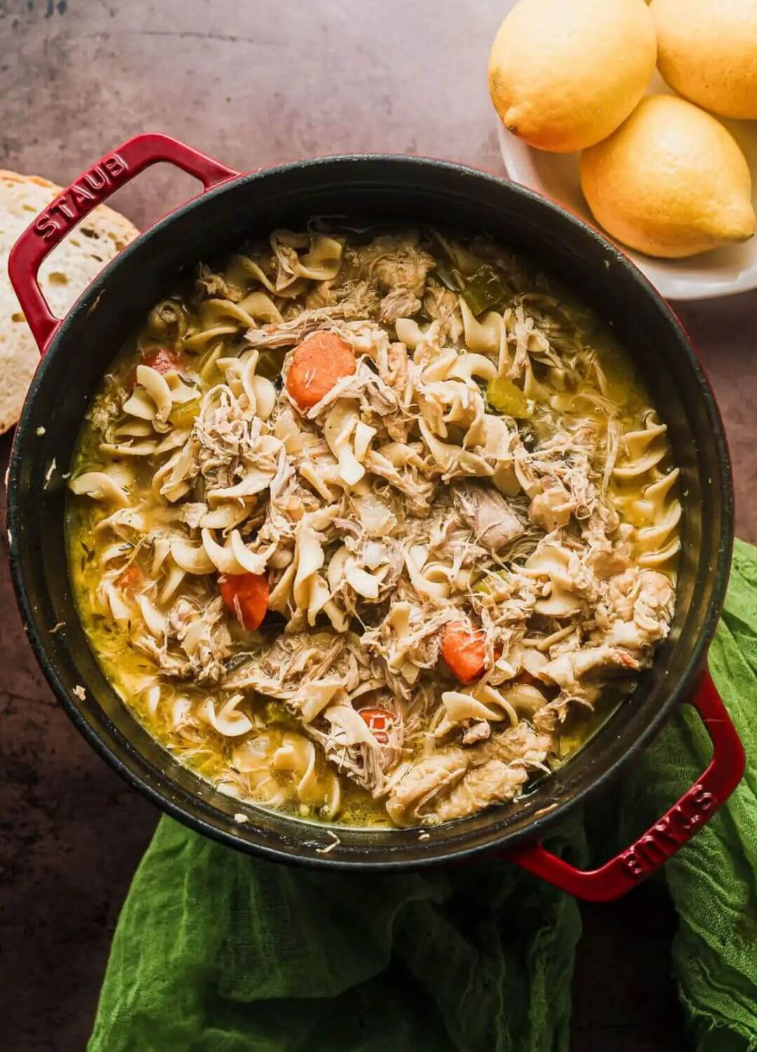 dutch oven chicken noodle soup recipe