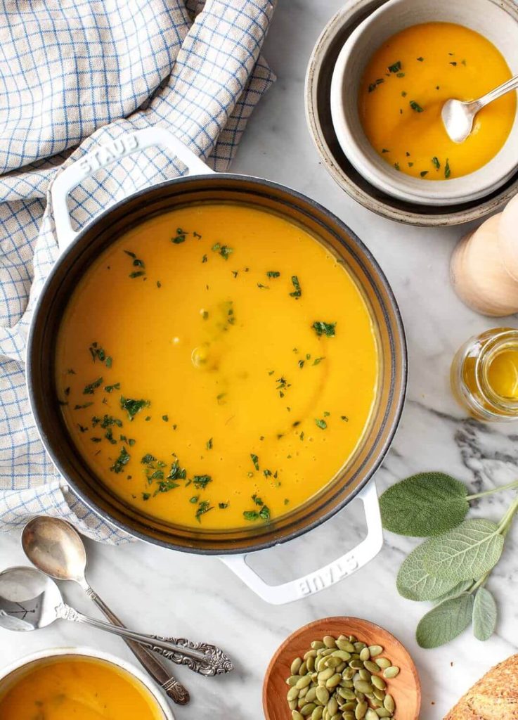 butternut squash soup dutch oven recipe