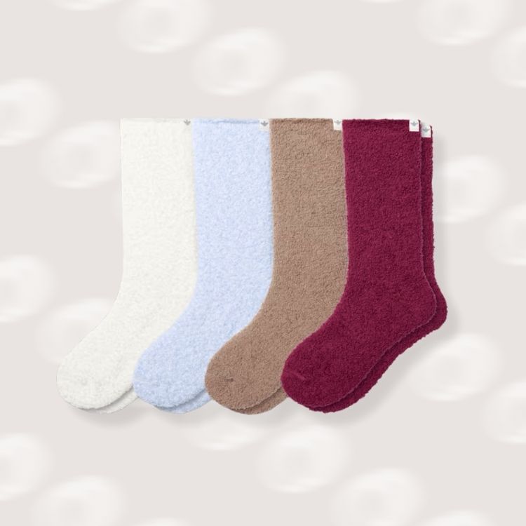Fuzzy Sock 4-Pack