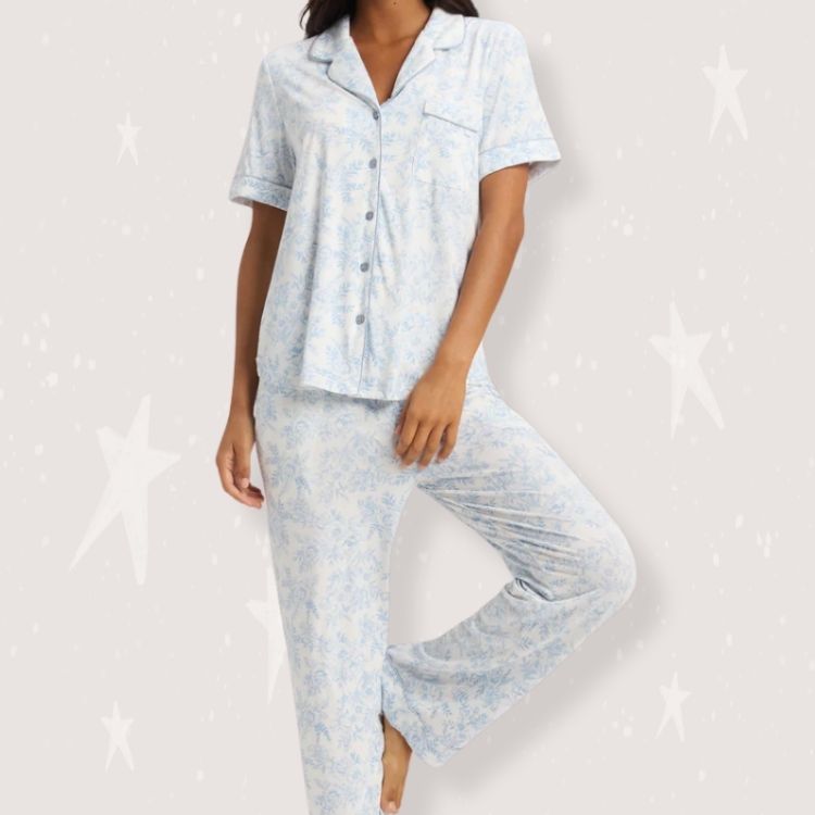 Bamboo Short Sleeve Pajama Set