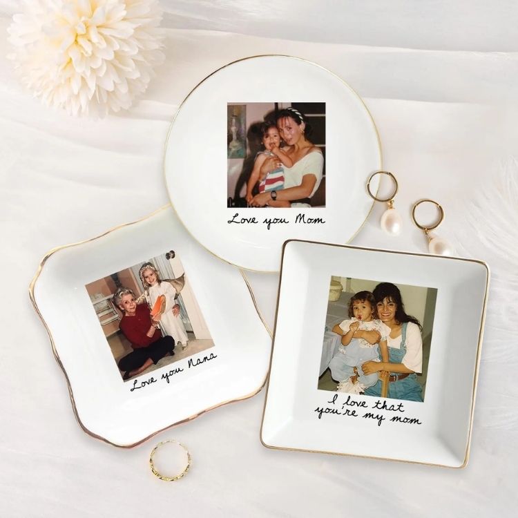 Custom Photo Trinket Tray