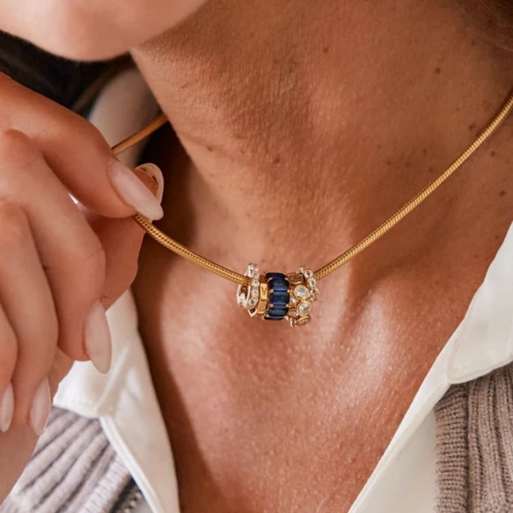 Gold Vermeil Birthstone Necklace