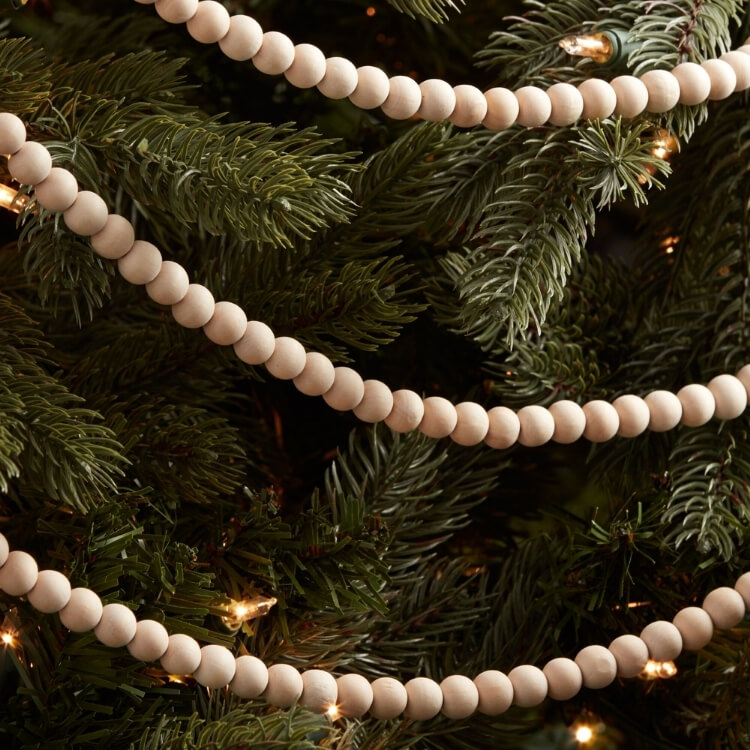 Wood Bead Garland
