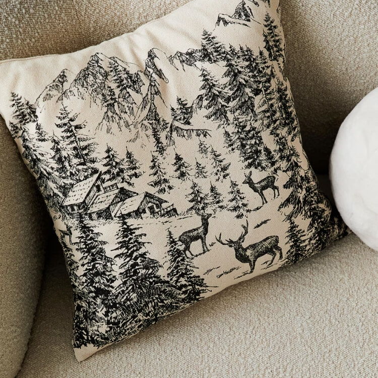 Printed Cushion Cover 