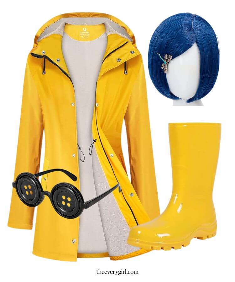 last-minute halloween costume, coraline
