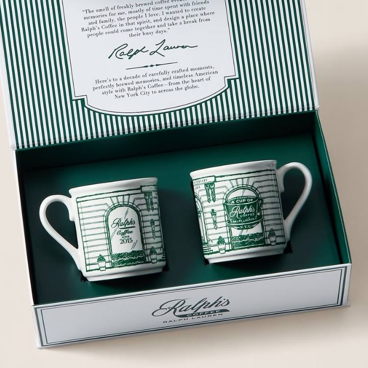 Ralph’s Coffee 10th Anniversary Mug Set