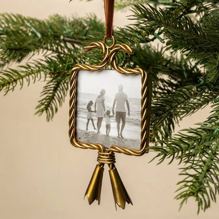 Tassel Picture Frame Ornament