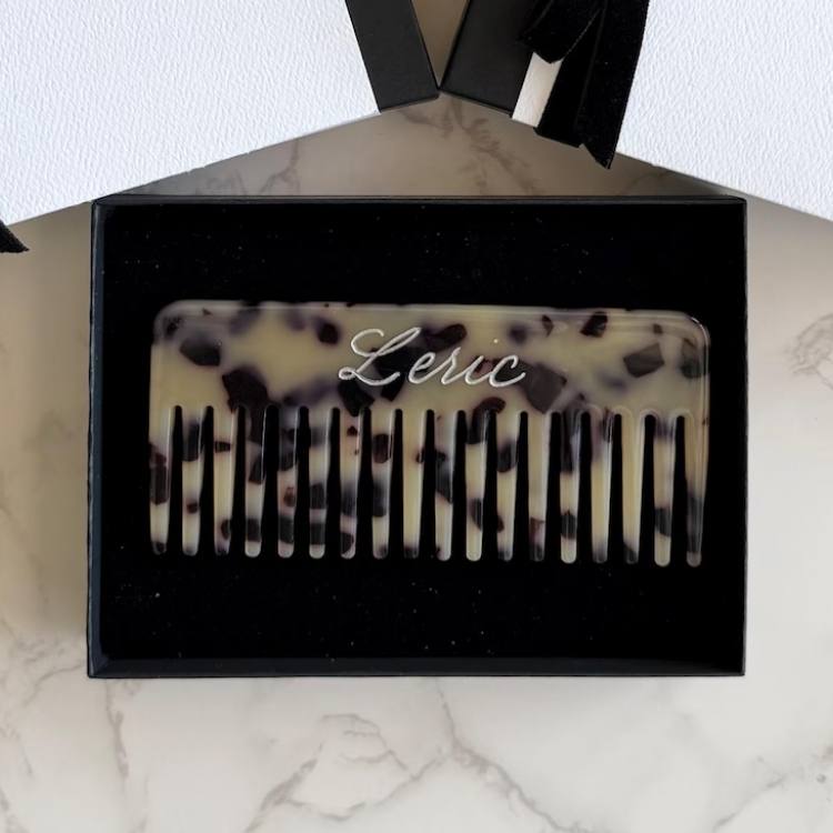 Personalized Acetate Comb