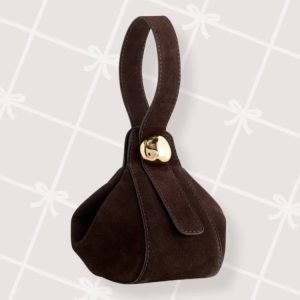 Sculpted Wristlet Bag