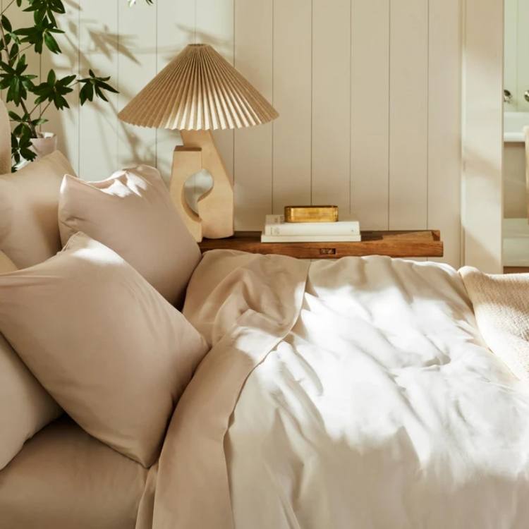 Soft Cotton Sateen Sheet Set