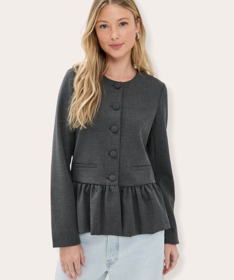 Blakely Peplum Jacket