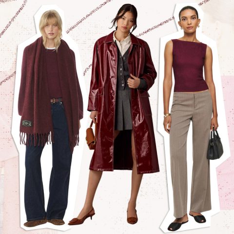 burgundy fashion