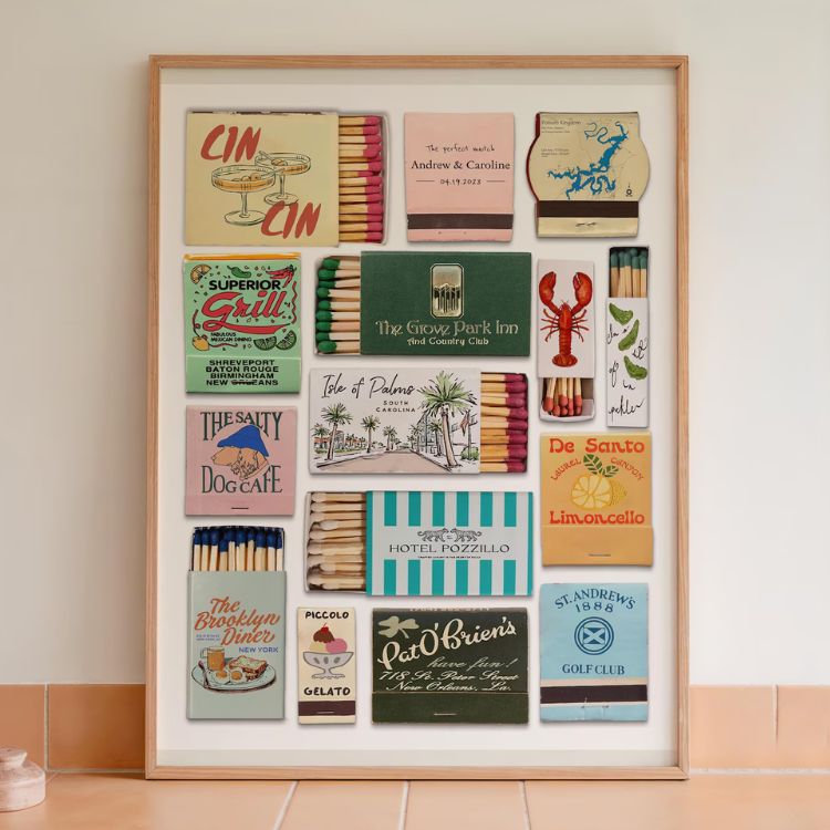 Custom Matchbook Art