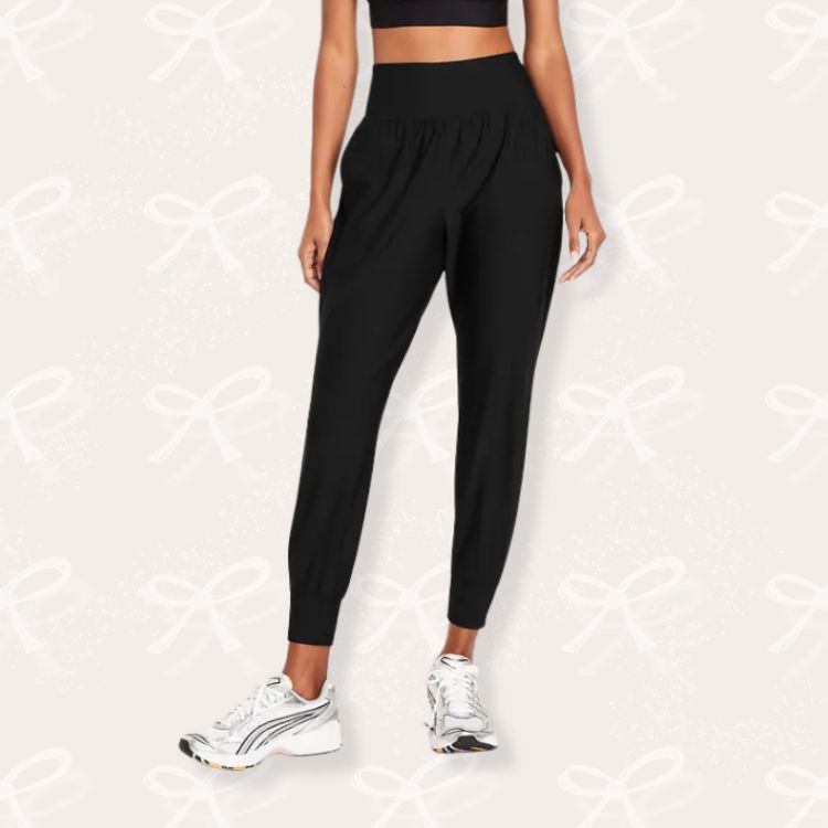 High-Waisted Joggers
