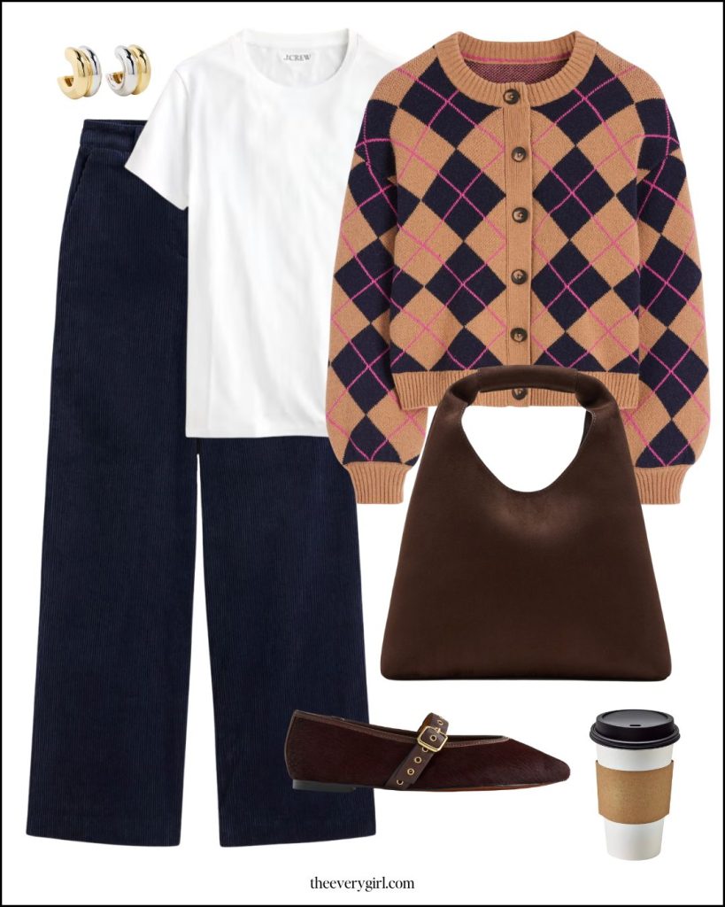argyle sweater