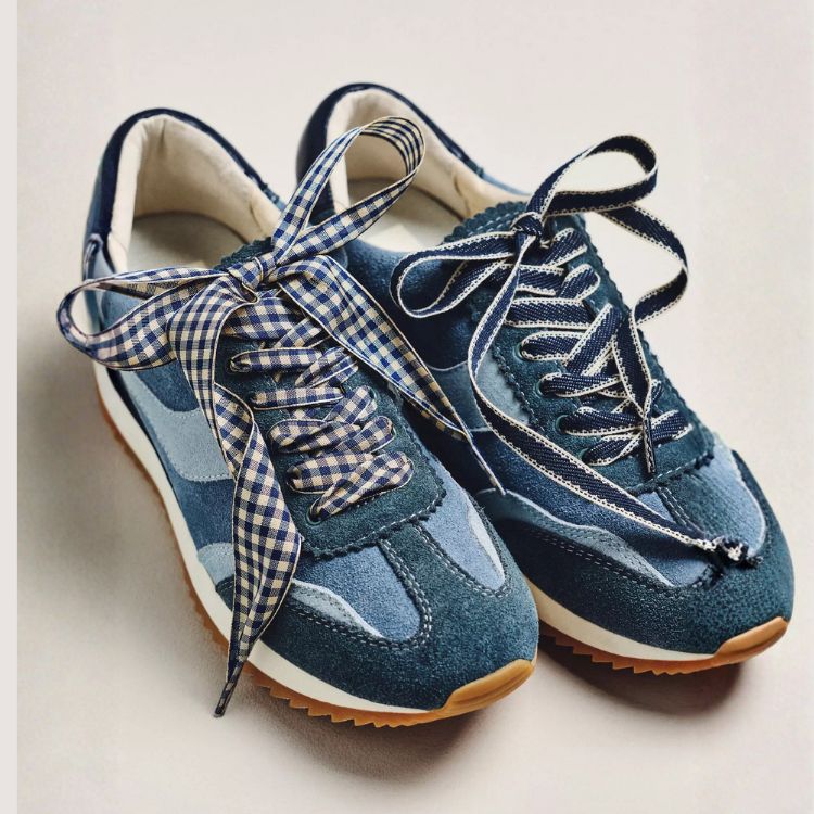 Gingham and Stripe Laces