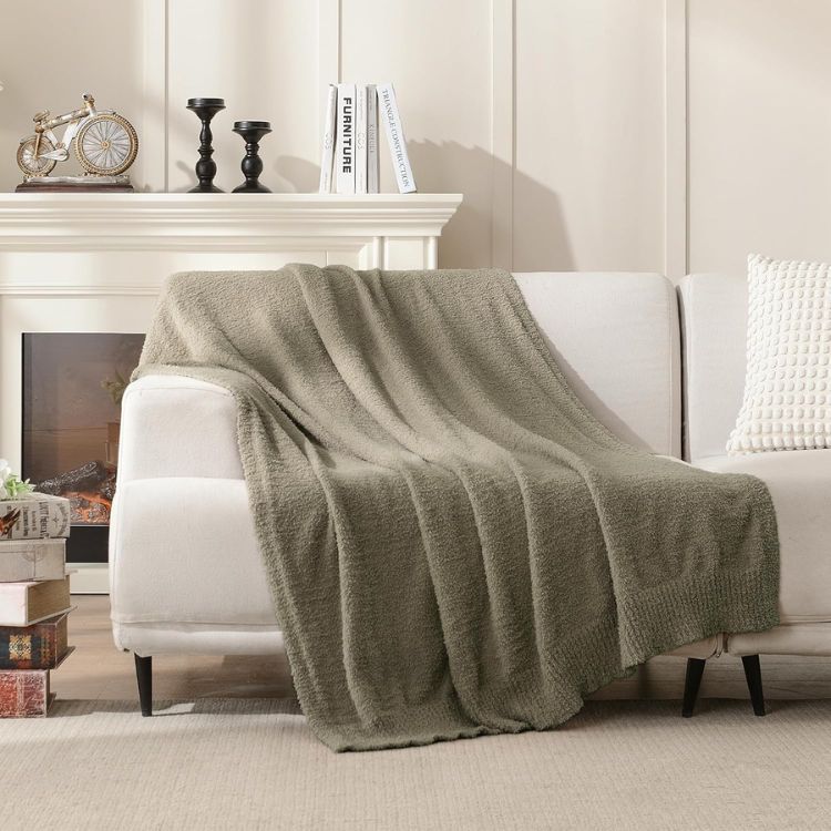Boucle Throw Blanket