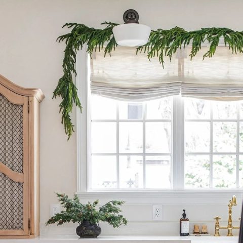 best faux garlands