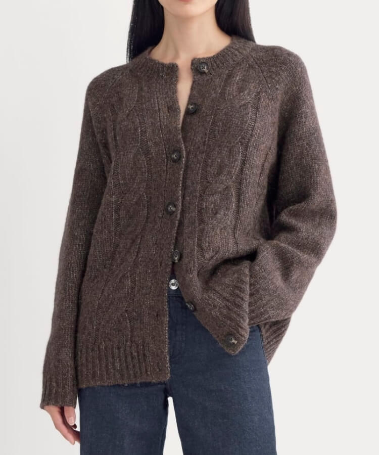 Cloud Cable Cardigan