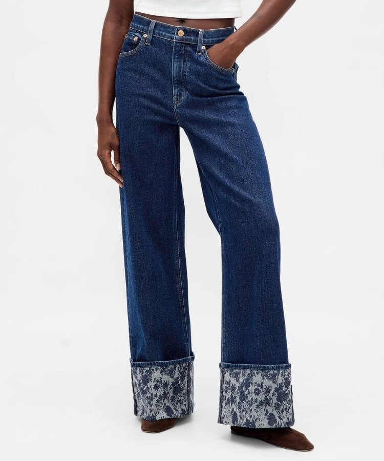 Stride Wide-Leg Jeans