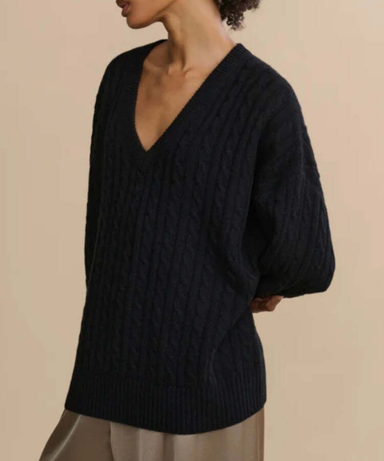Nell V-Neck Sweater