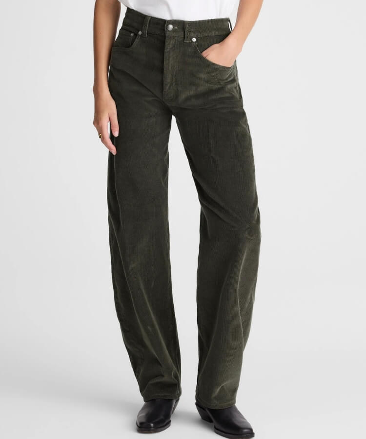 Corduroy Balloon Pants