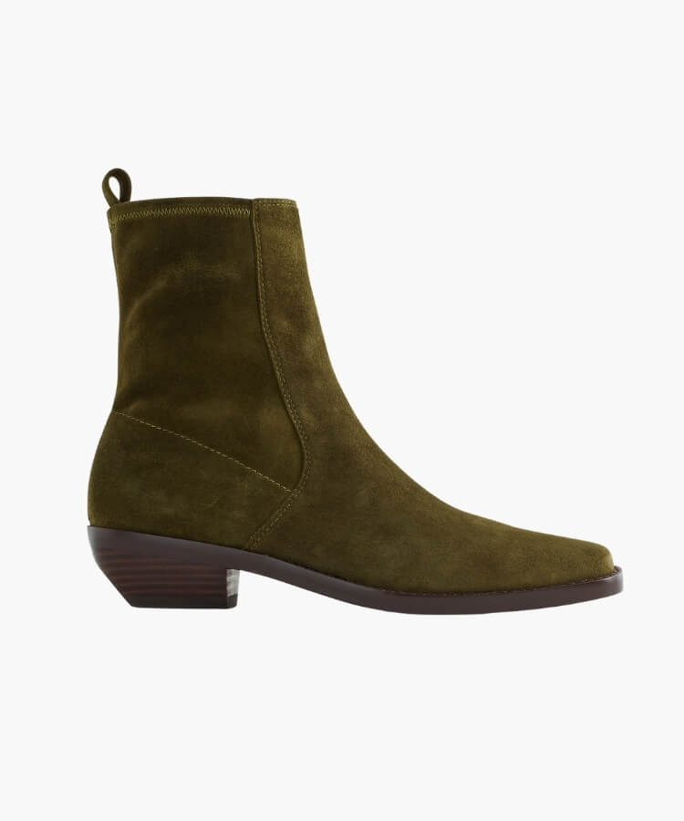 Suede Ankle Boots