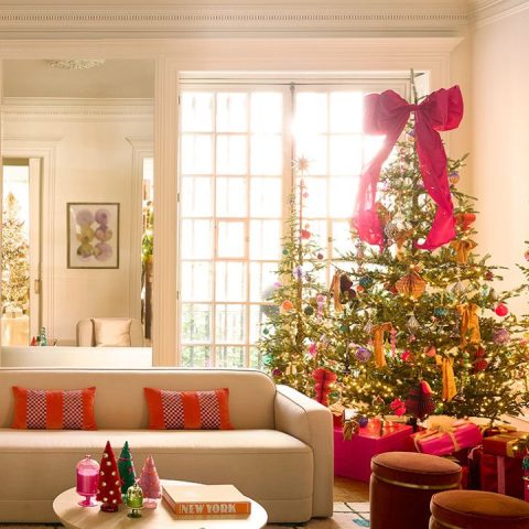bow holiday decor trend