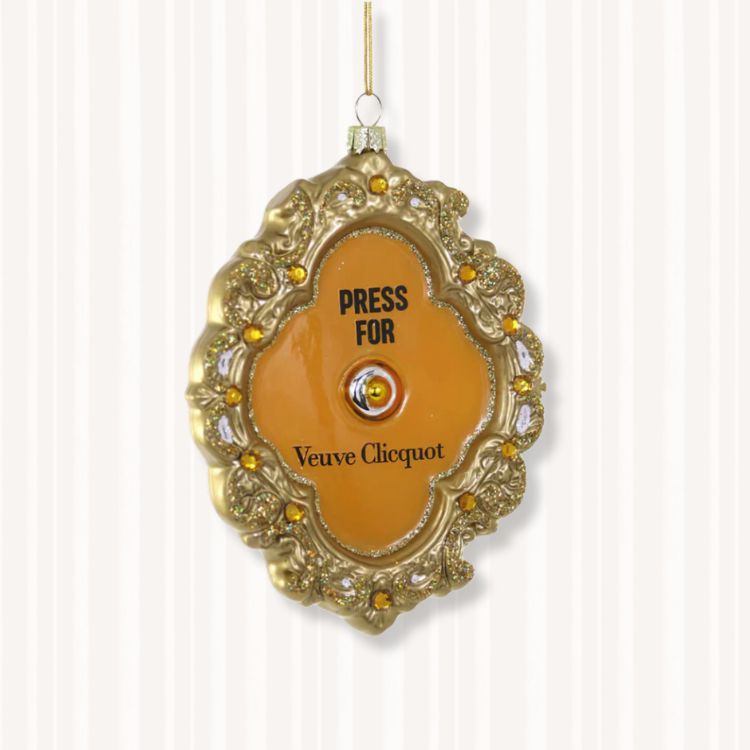 Press For Champagne Ornament