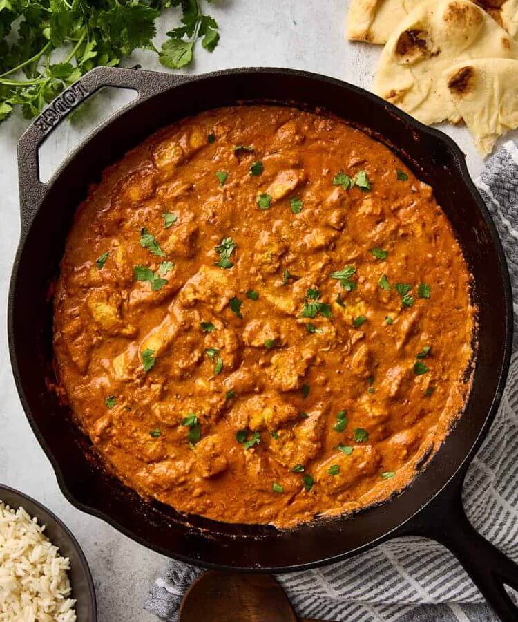 butter chicken cozy dinner recipe