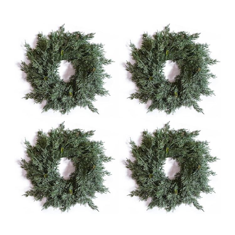 Mini Cypress Wreaths