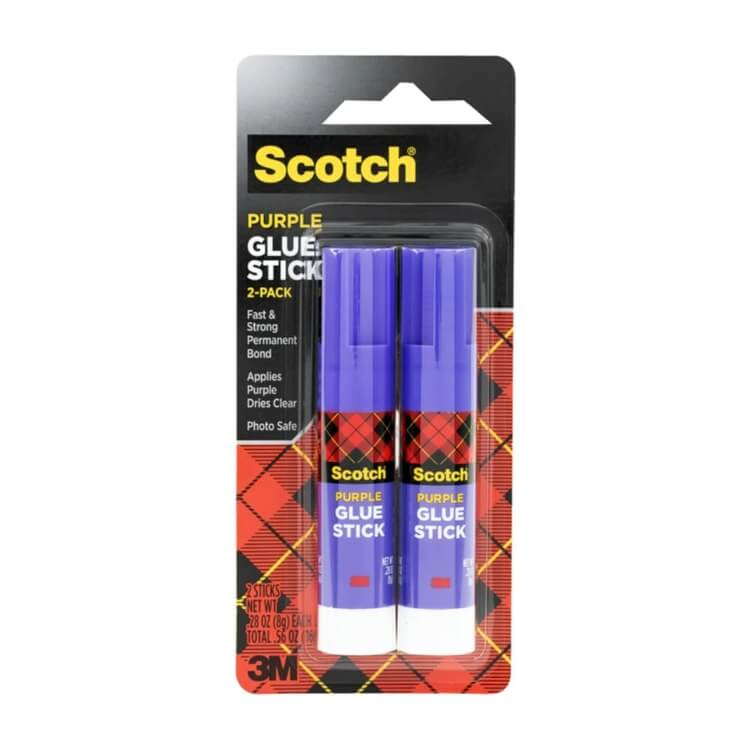 Purple Glue Sticks